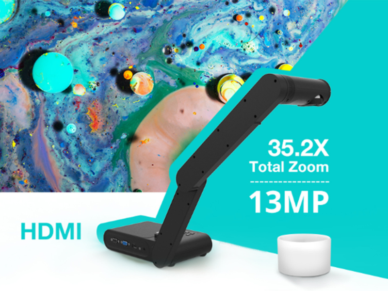 Máy chiếu vật thể AVERVISION M17-13M giúp phóng to cực tốt