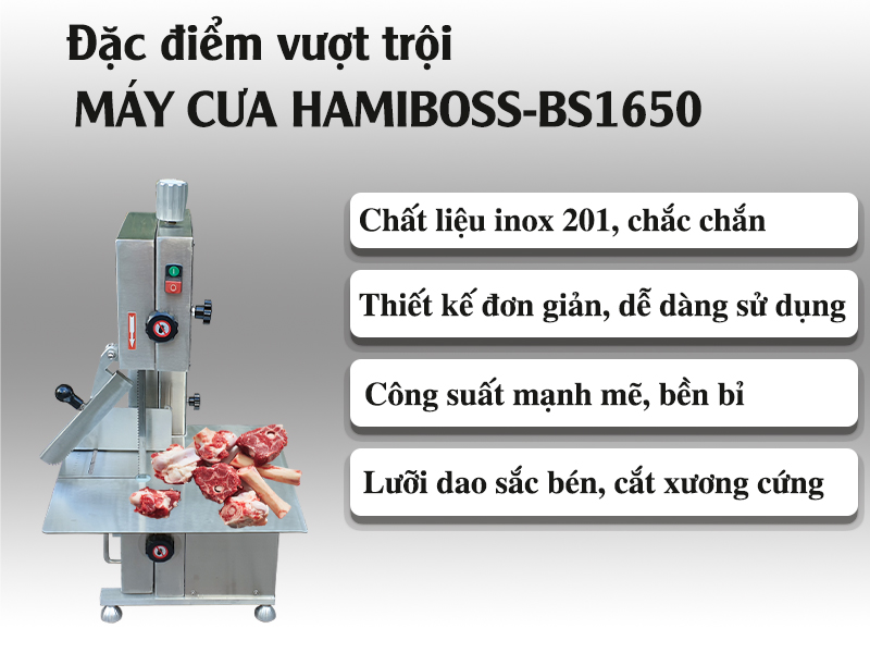 Điểm vượt trội của máy cưa xương BS1650