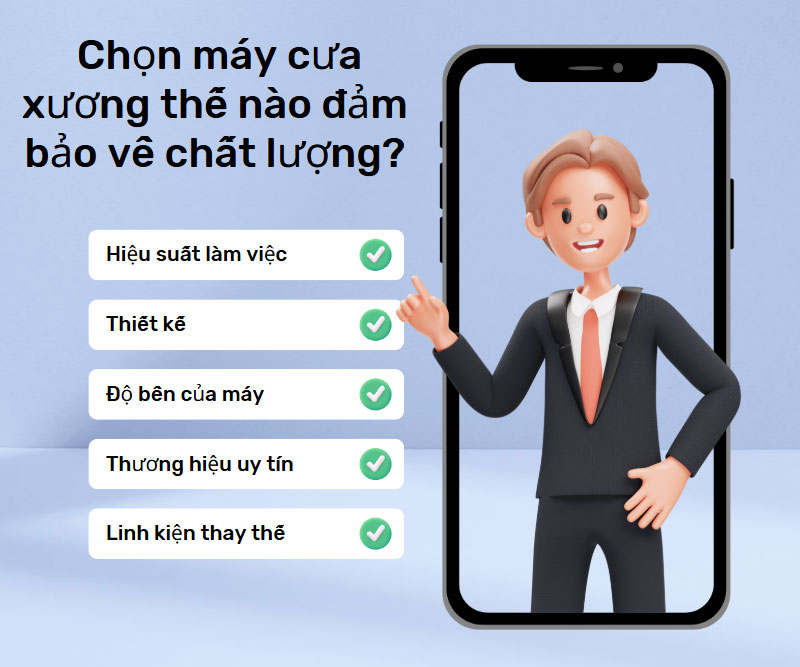 Chọn máy cưa xương thế nào đảm bảo về chất lượng?