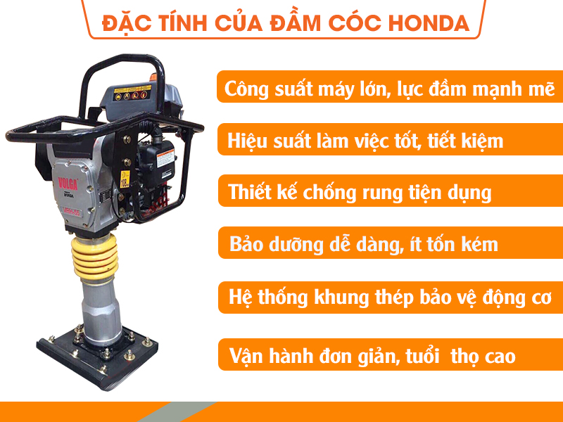 ĐẶC TÍNH CỦA ĐẦM CÓC HONDA