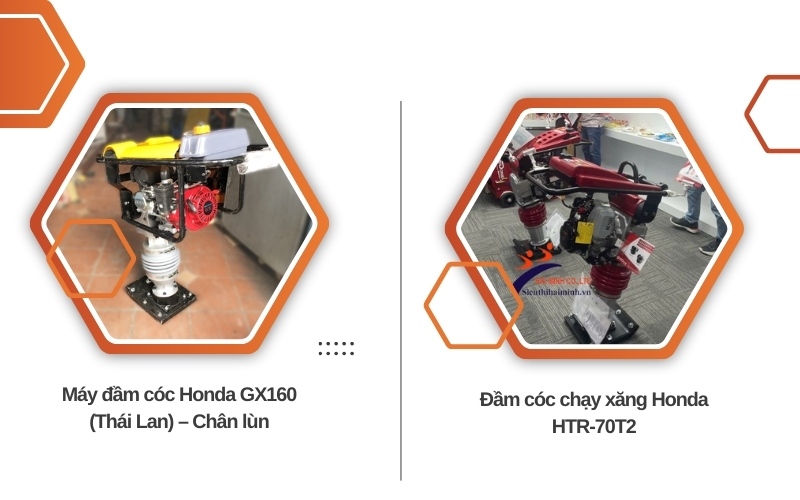 Đầm cóc chạy xăng Honda HTR-70T2