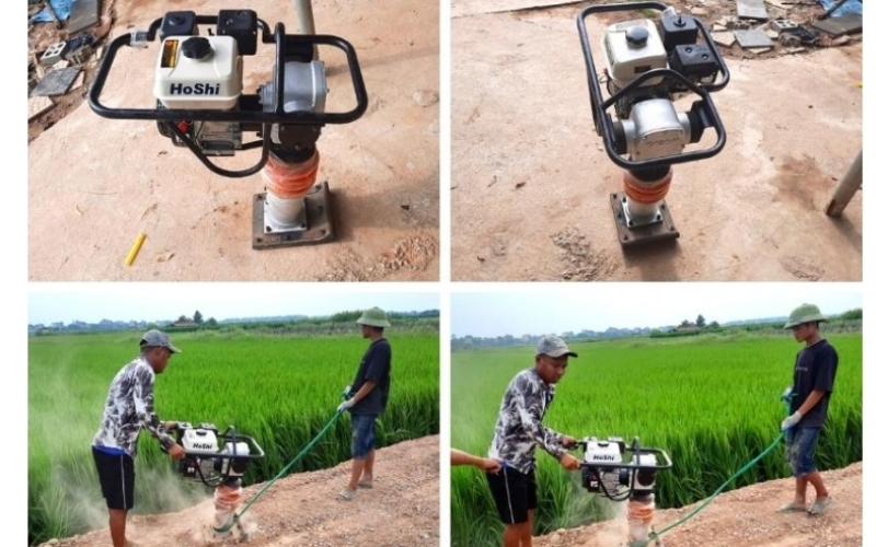 Đầm cóc đất có độ chặt bao nhiêu?