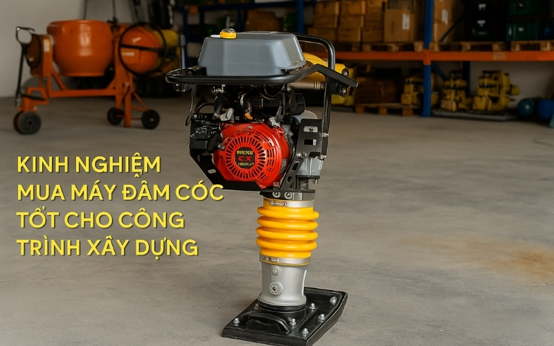 Kinh nghiệm mua may dam coc cho công trình xây dựng