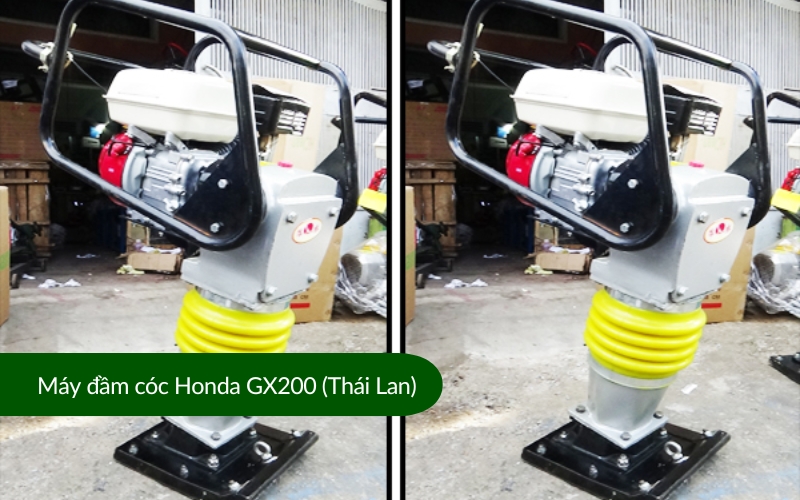 Máy đầm cóc Honda GX200 (Thái Lan)