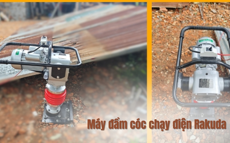 Máy đầm chạy điện Rakuda 