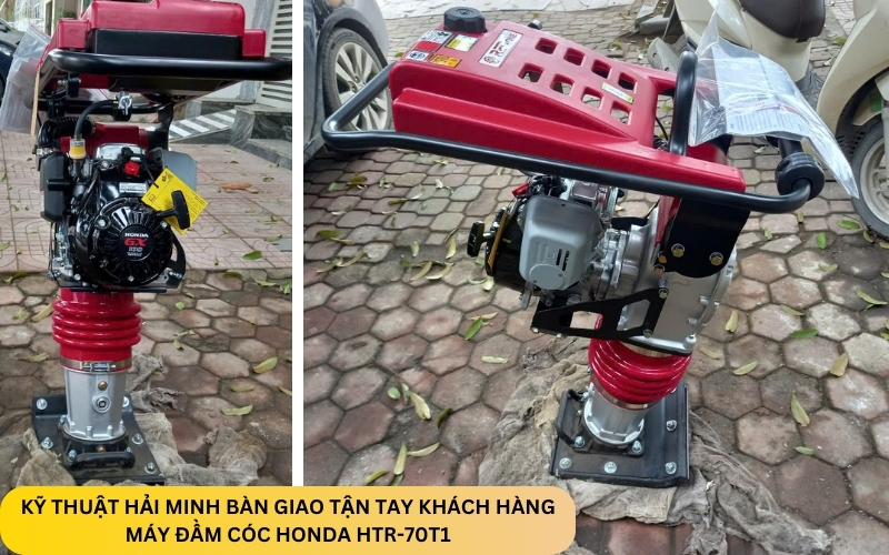 Máy đầm cóc honda HTR-70T1