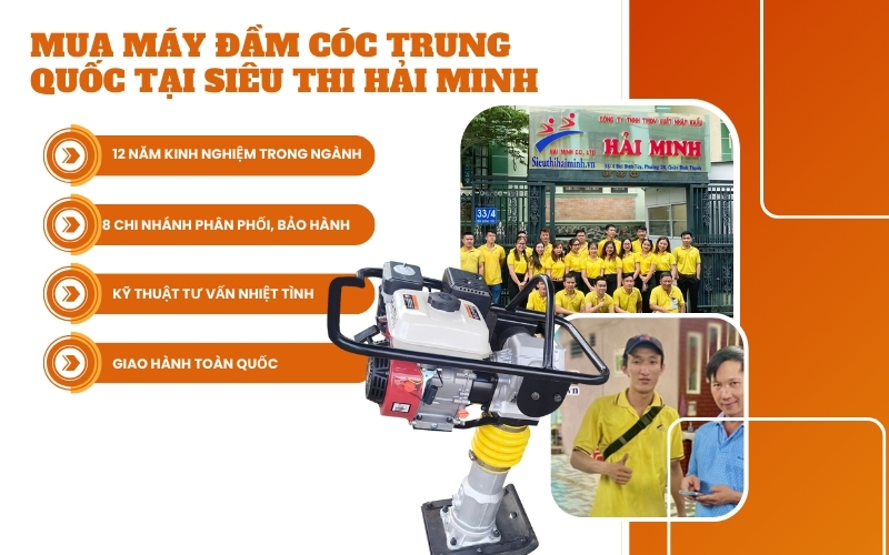 Nên mua máy đầm cóc Trung Quốc ở đâu với giá tốt nhất?