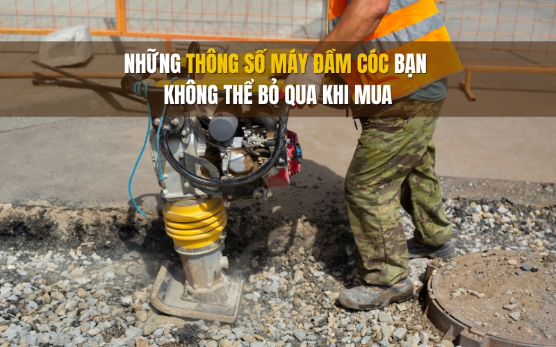 Những thông số máy đầm cóc bạn không thể bỏ qua khi mua