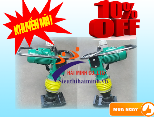 Máy đầm cóc chạy điện tại Hải Minh luôn có giá tốt nhất