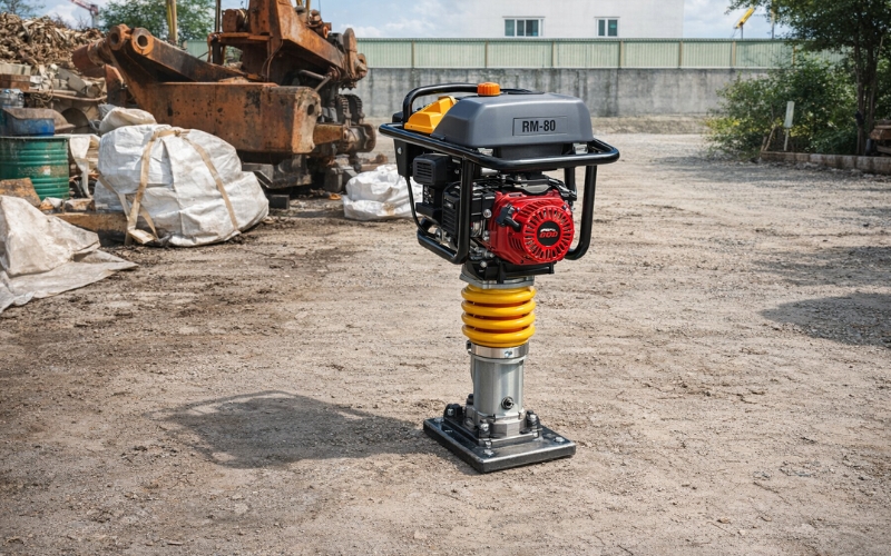 Cách vận hành máy đầm cóc Honda RM80 đúng kỹ thuật