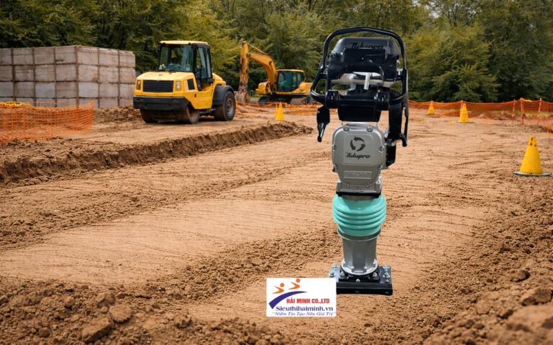Cấu tạo cơ bản của máy đầm cóc Nikipro MT77