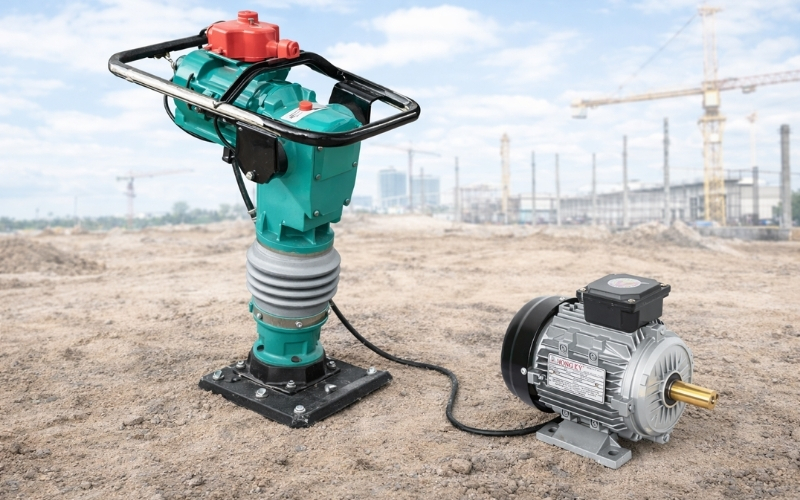 Cấu tạo và nguyên lý hoạt động của đầm cóc điện 