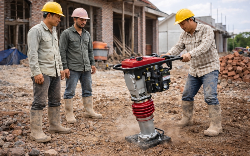 Đặc điểm của máy đầm Honda HTR-70T2