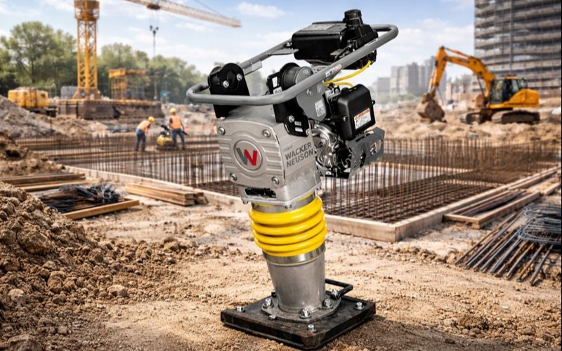 Tại sao nên mua máy đầm cóc Wacker NEUSON MS64A?