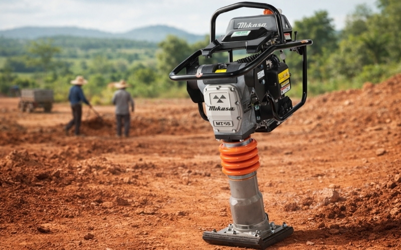 Đầm cóc chạy xăng