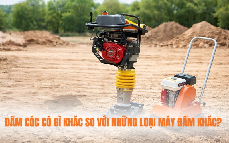 Đầm cóc có gì khác so với những loại máy đầm khác?