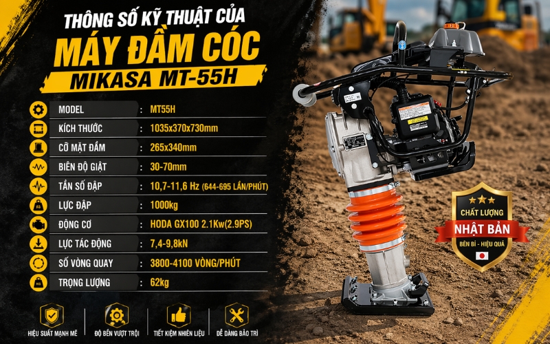 Đầm cóc Mikasa MT55