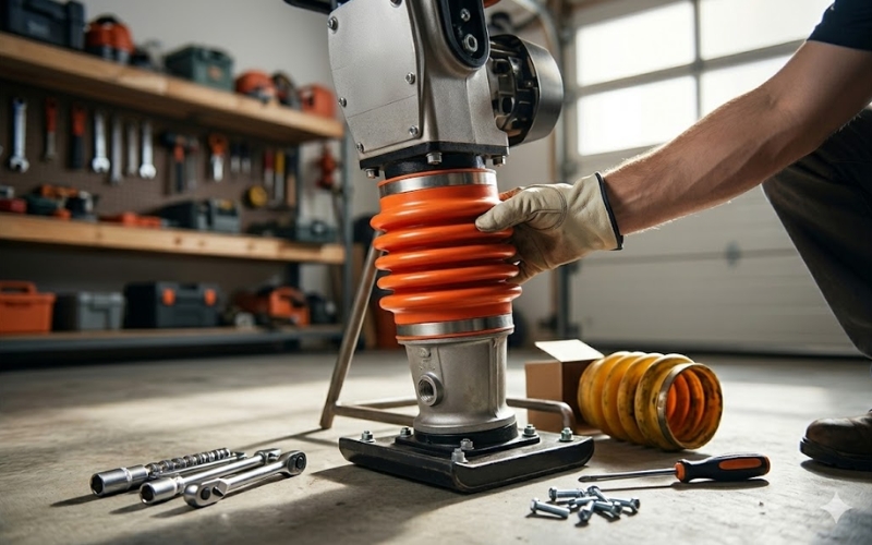 Dấu hiệu cần thay su nhún máy đầm cóc ngay lập tức