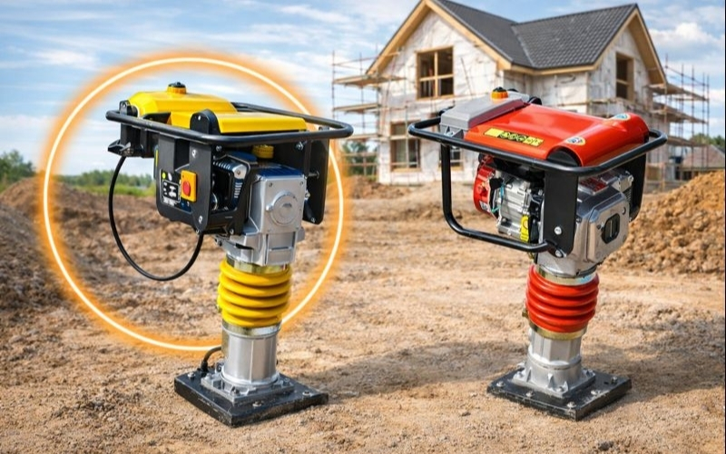 Đối với đầm cóc chạy xăng