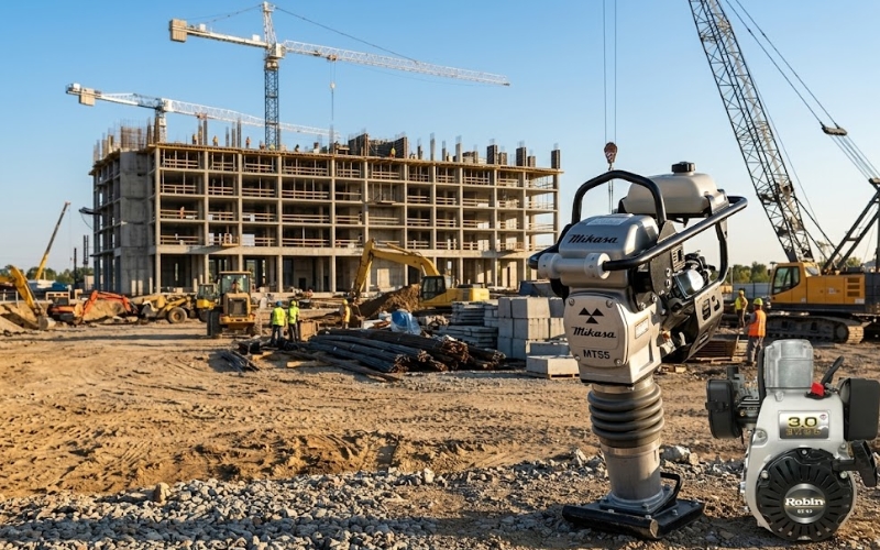 Động cơ Robin EH09-2 của máy đầm Mikasa