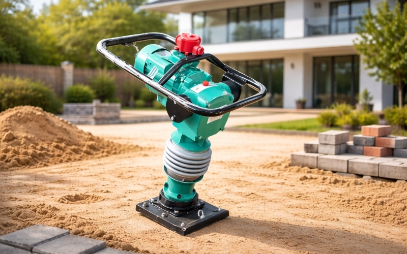 Giá máy đầm cóc Honda chạy điện 