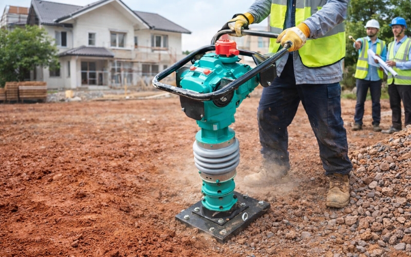 Hậu quả khi để máy đầm nền bị lỗi liên tục