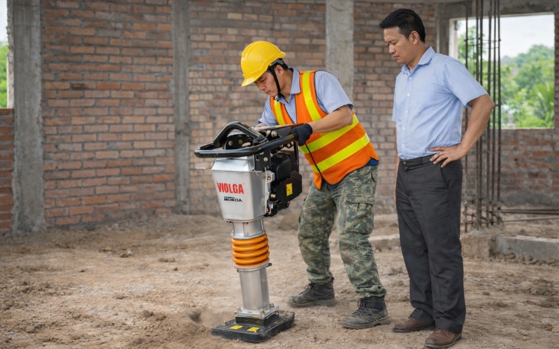 Hướng dẫn cách sử dụng đầm cóc mini đúng kỹ thuật