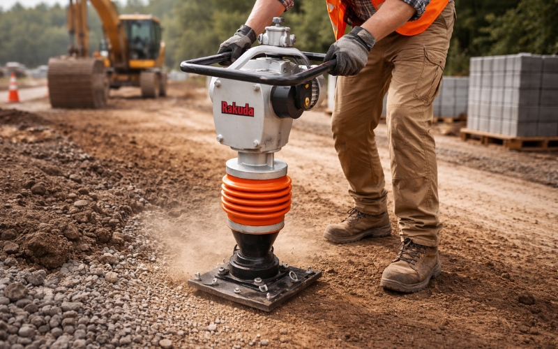 Hướng dẫn lựa chọn công suất máy đầm cóc điện theo loại công trình