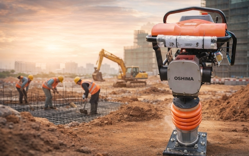 Hướng dẫn sử dụng máy đầm nền DCM-75