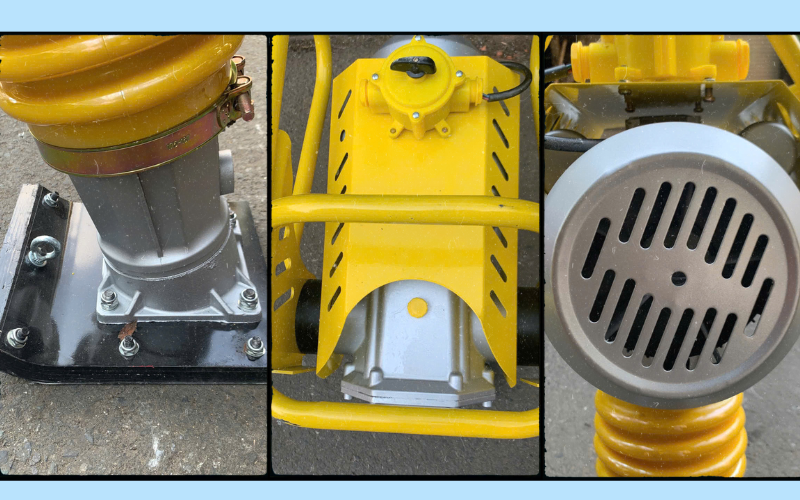 Ứng dụng thực tế của máy đầm cóc HCD110-3KW