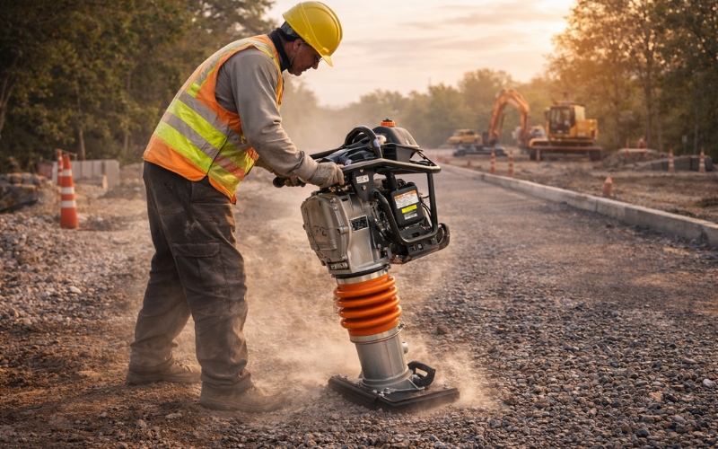 Máy đầm cóc mikasa mt72fw tăng hiệu quả đầm nén