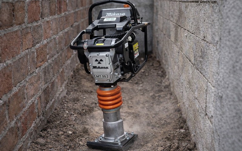 Máy đầm cóc phù hợp với những công trình nào