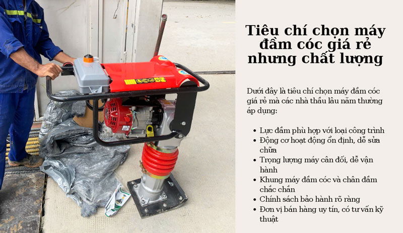[Bật mí] Mua máy đầm cóc giá rẻ ở đâu tại Hà Nội?