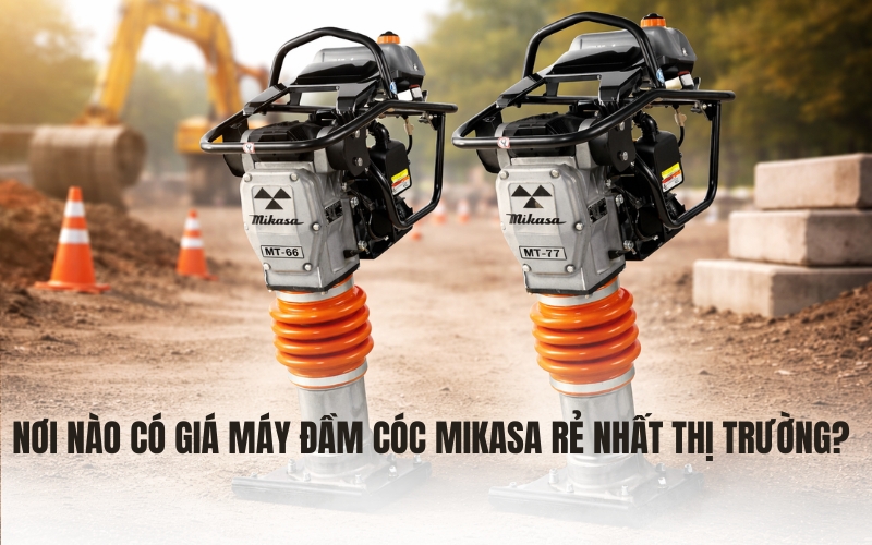Nơi nào có giá máy đầm cóc mikasa rẻ nhất thị trường?