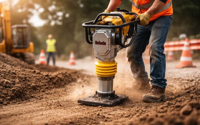 Sai lầm thường gặp khi chọn công suất đầm cóc chạy điện