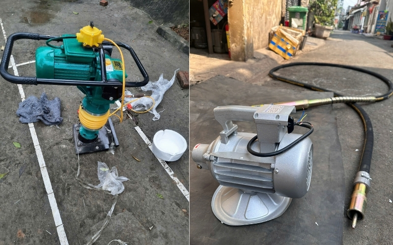 So sánh chức năng chi tiết của đầm cóc vs đầm dùi