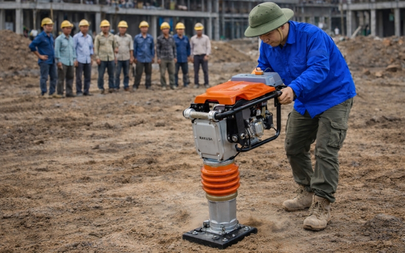 So sánh hiệu suất đầm cóc chi tiết theo thông số kỹ thuật