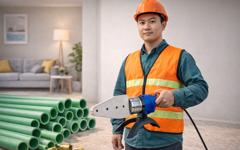 Thông số của máy hàn ống nhựa WWM1L20-2000W