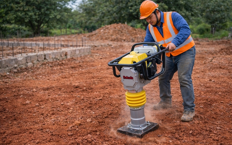 Thông số kỹ thuật của máy đầm nền Rakuda RM125E