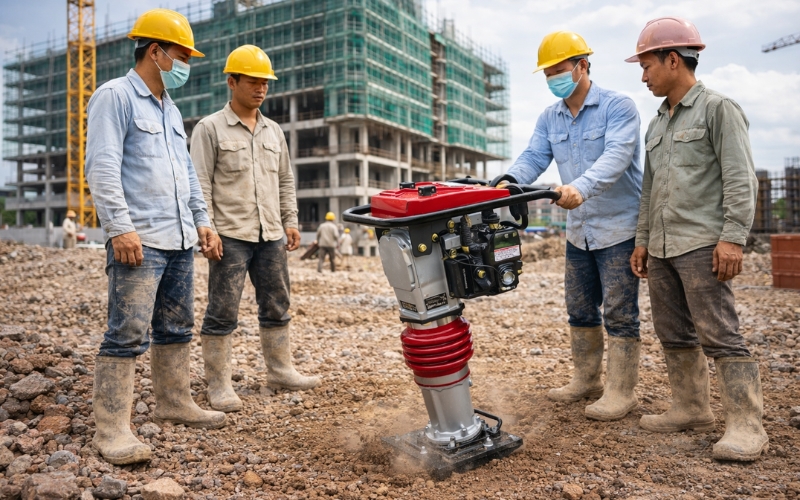 Thông số kĩ thuật máy đầm cóc HTR-70T2