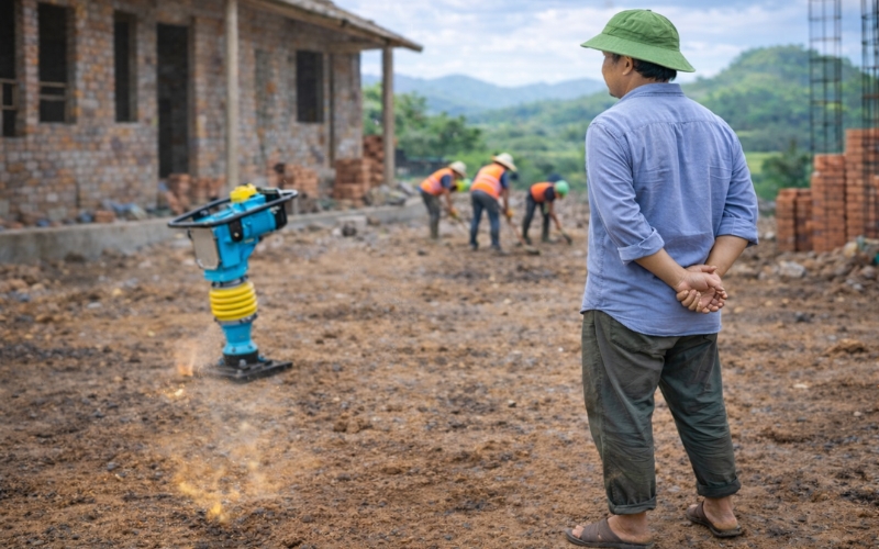 Tiêu chí chọn nơi bán máy đầm cóc điện uy tín