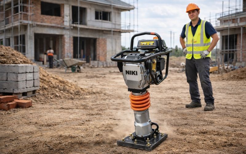 Tính năng của máy đầm nền Niki NK77