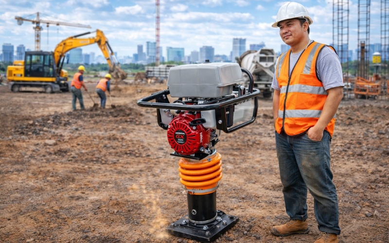 Tính năng ưu việt của máy đầm cóc Plant EPR70GD GX120