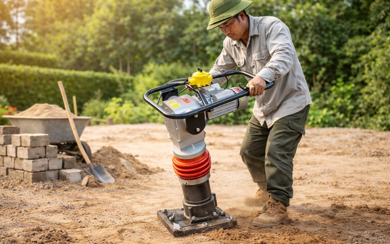 Tình trạng đầm cóc chạy điện và kiểm tra kỹ thuật