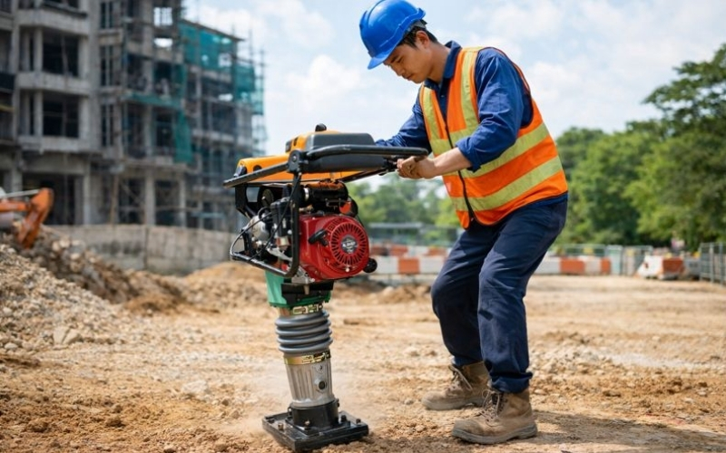Tổng quan nhanh về máy đầm cóc Honda