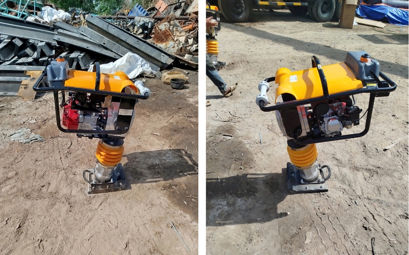 Ưu điểm của máy đầm cóc RM80 khi sử dụng