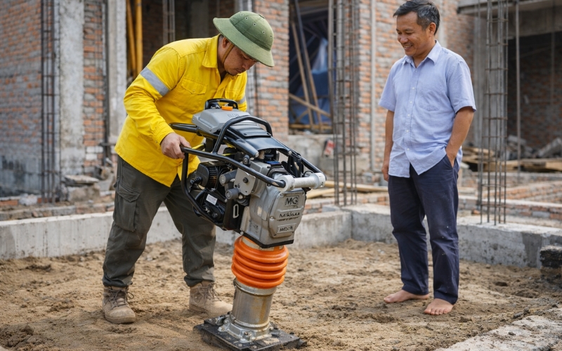 Ưu điểm nổi bật của máy đầm cóc Mikasa MT77HR