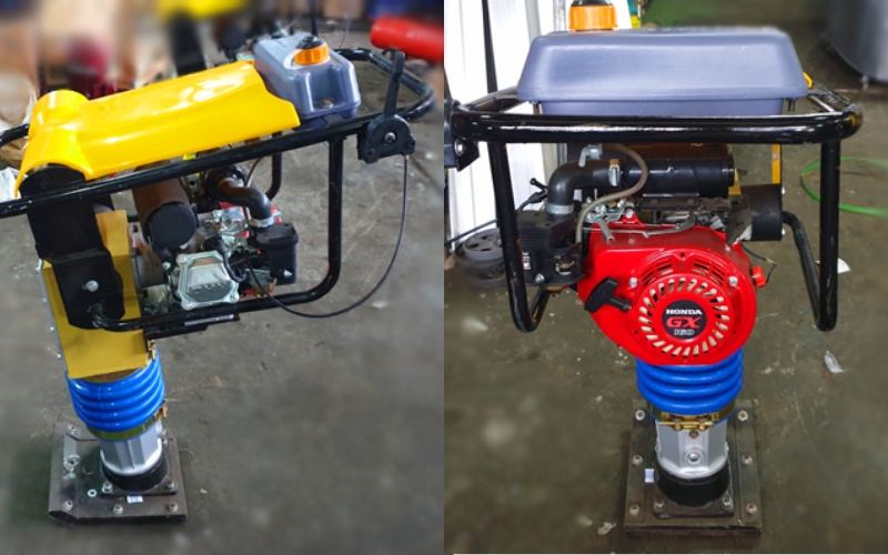  Vì sao nên chọn máy đầm cóc HCR125 cho công trình?