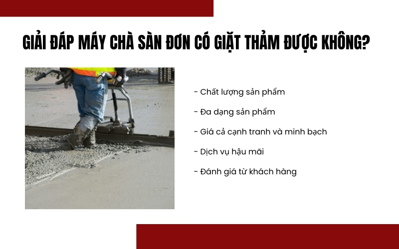 Tiêu chí khi chọn địa chỉ bán máy đầm thước tại Hà Nội