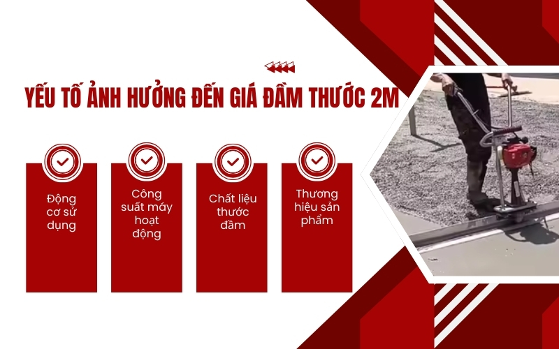 Yếu tố ảnh hưởng đến giá đầm thước 2m